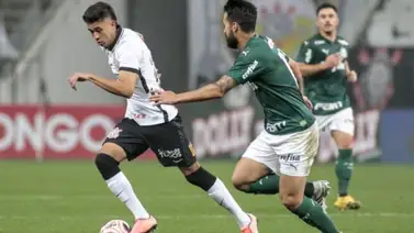 Corinthians y Palmeiras empatan en la ida de la final Paulista Corinthians y Palmeiras empatan en la ida de la final Paulista