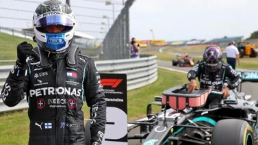 VIDEO Y FOTOS: Bottas hizo la pole de la carrera del 70 aniversario de la F1