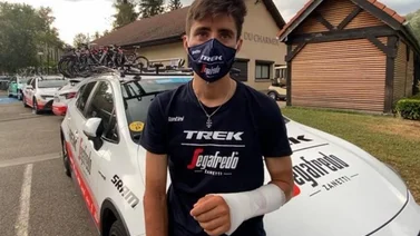 Juanpe López se retira por fractura de radio