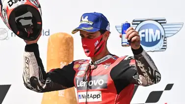 Dovizioso refrenda su despedida de Ducati con una victoria Dovizioso refrenda su despedida de Ducati con una victoria