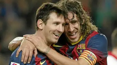 FOTO: Puyol le expresa su "respeto y admiración" a Messi por su decisión FOTO: Puyol le expresa su "respeto y admiración" a Messi por su decisión