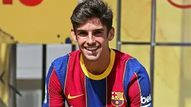 Trincao en su presentación con el Barça: Quiero que Messi se quede Trincao en su presentación con el Barça: Quiero que Messi se quede