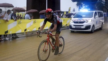 Gilbert se retira del Tour con fractura de rótula