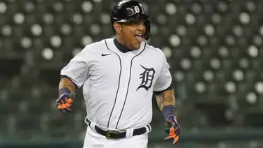 Miguel Cabrera robó una base por primera vez en un buen tiempo Miguel Cabrera robó una base por primera vez en un buen tiempo