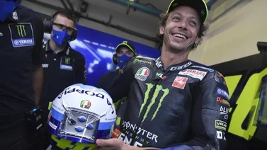 Rossi: "No puedo explicar cuán contento estoy con el rendimiento de la moto"