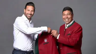 Pizarro regresa al Bayern Munich, esta vez como embajador del club Pizarro regresa al Bayern Munich, esta vez como embajador del club
