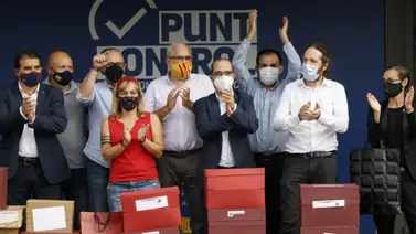 Impulsores de la moción contra Bartomeu presentan 20.731 firmas Impulsores de la moción contra Bartomeu presentan 20.731 firmas