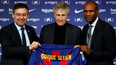 Setién denunciará al Barça por la liquidación de su contrato Setién denunciará al Barça por la liquidación de su contrato