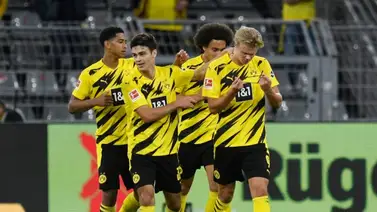 Haaland guía al Dortmund en su primera victoria en Bundesliga Haaland guía al Dortmund en su primera victoria en Bundesliga