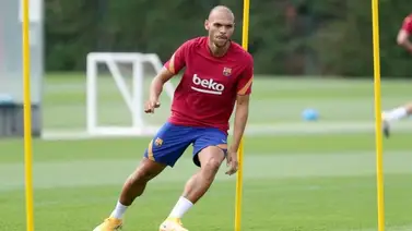 Martin Braithwaite sufre una lesión muscular Martin Braithwaite sufre una lesión muscular