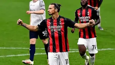 Un doblete de Ibrahimovic le da el primer triunfo al Milan en Serie A Un doblete de Ibrahimovic le da el primer triunfo al Milan en Serie A