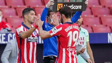Simeone: Claro que pueden jugar juntos Suárez y Costa Simeone: Claro que pueden jugar juntos Suárez y Costa