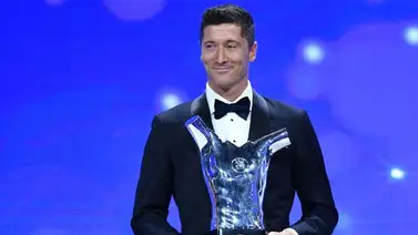 Lewandowski gana el premio al Futbolista del Año de la UEFA Lewandowski gana el premio al Futbolista del Año de la UEFA