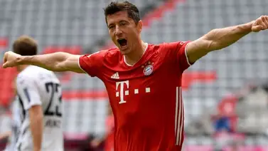 Un póquer de Lewandowski sella difícil triunfo del Bayern ante el Hertha Un póquer de Lewandowski sella difícil triunfo del Bayern ante el Hertha