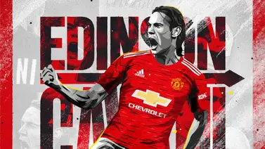 Manchester United contrata al goleador charrúa Edison Cavani Manchester United contrata al goleador charrúa Edison Cavani