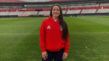 Génesis Jiménez: la venezolana que fascina en River Plate Génesis Jiménez: la venezolana que fascina en River Plate