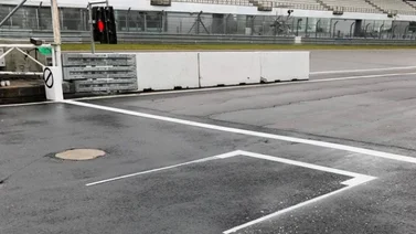 Mal tiempo aplaza el primer ensayo en el Nürburgring