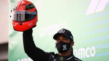 Hamilton más líder tras igualar el récord de Schumacher