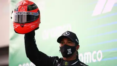 Hamilton más líder tras igualar el récord de Schumacher Hamilton más líder tras igualar el récord de Schumacher