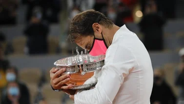 Nadal llega a Mallorca con la Copa de los Mosqueteros