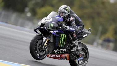 Viñales logra el mejor tiempo en los primeros libres del GP de Aragón