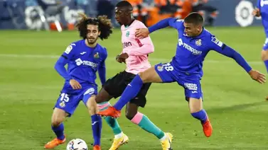 El Barcelona se estrella contra la telaraña táctica de Bordalás El Barcelona se estrella contra la telaraña táctica de Bordalás