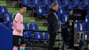 Koeman no tiene "ninguna queja" sobre el rendimiento de Leo Messi Koeman no tiene "ninguna queja" sobre el rendimiento de Leo Messi
