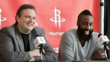 Daryl Morey se despide de James Harden: Me ha cambiado la vida Daryl Morey se despide de James Harden: Me ha cambiado la vida