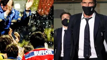 Buffon ha jugado con cinco parejas de padre e hijo, todo un récord Buffon ha jugado con cinco parejas de padre e hijo, todo un récord