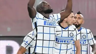 Romelo Lukaku comandó la victoria del Inter frente al Genoa Romelo Lukaku comandó la victoria del Inter frente al Genoa