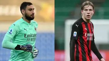 Donnarumma y Hauge, del Milan, dan positivo por coronavirus Donnarumma y Hauge, del Milan, dan positivo por coronavirus