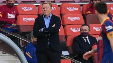 Koeman: "El reto es tan grande, que solo pido tranquilidad y tiempo" Koeman: "El reto es tan grande, que solo pido tranquilidad y tiempo"