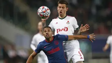 Atlético de Madrid se trabó en Moscú Atlético de Madrid se trabó en Moscú