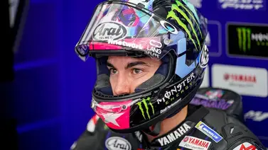 Viñales reconoce que "la moto no da más de sí" Viñales reconoce que "la moto no da más de sí"