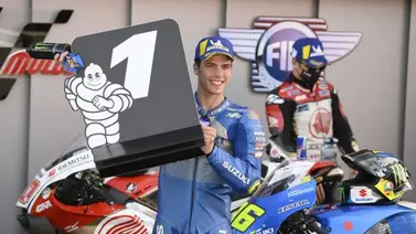 Victoria y paso de campeón de Joan Mir Victoria y paso de campeón de Joan Mir