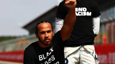 Hamilton quiere ser ejemplo para "chicos y chicas que sufren discriminación" Hamilton quiere ser ejemplo para "chicos y chicas que sufren discriminación"