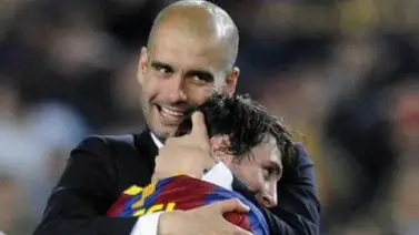 La renovación de Guardiola acerca a Messi al City La renovación de Guardiola acerca a Messi al City