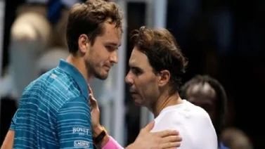 Nadal frente a Medvedev por un cupo en la final.