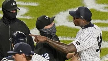 La suspensión a Chapman se reduce a sólo dos partidos