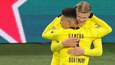 Haaland y Sancho acercan al Borussia Dortmund a octavos Haaland y Sancho acercan al Borussia Dortmund a octavos