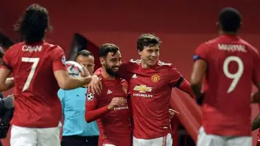 Bruno Fernandes lideró la goleada del United en Champions Bruno Fernandes lideró la goleada del United en Champions