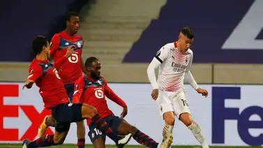 Milan empató con Lille y se complicó en la Europa League Milan empató con Lille y se complicó en la Europa League
