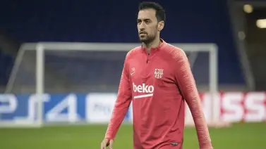 Sergio Busquets ya se entrena con el grupo; Araújo hace trabajo de campo Sergio Busquets ya se entrena con el grupo; Araújo hace trabajo de campo