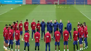 Plantilla del Barcelona pacta una rebaja salarial de 122 millones este año Plantilla del Barcelona pacta una rebaja salarial de 122 millones este año