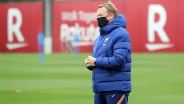 Koeman: "Necesitamos a Messi y De Jong; ellos dan ritmo al partido" Koeman: "Necesitamos a Messi y De Jong; ellos dan ritmo al partido"