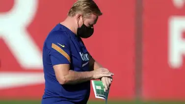 Koeman: "Ya no habrá más momentos para descansar" Koeman: "Ya no habrá más momentos para descansar"
