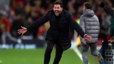 Simeone: "Siento admiración por el rival" Simeone: "Siento admiración por el rival"