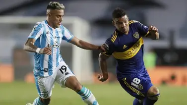 Racing vence a Boca con un golazo y llega a la revancha con ventaja Racing vence a Boca con un golazo y llega a la revancha con ventaja