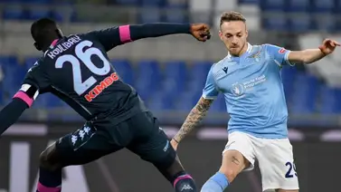 Lazio ganó a Napoli y apunta a los primeros planos en Italia Lazio ganó a Napoli y apunta a los primeros planos en Italia