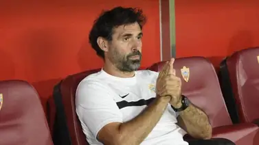 Muñoz: "Hablaría mal de nosotros si no pensáramos que podemos ganar al Madrid" Muñoz: "Hablaría mal de nosotros si no pensáramos que podemos ganar al Madrid"